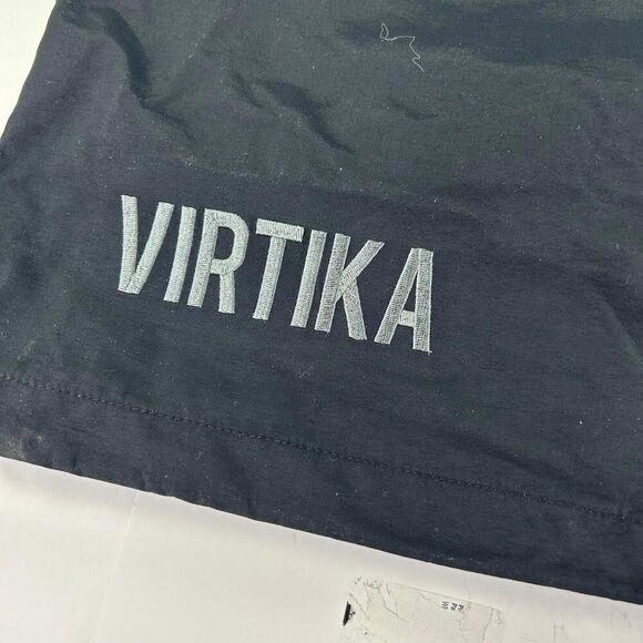 Virtika Europe Vir-Tek Shell Jacket Size L Specter Black/gray Hoodie Ski Snow - Picture 11 of 13